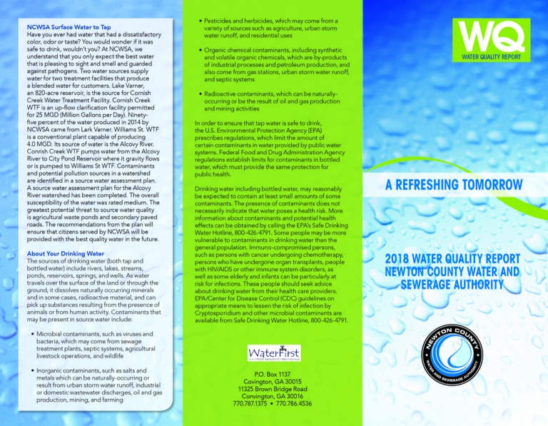 newton county water and sewage authority