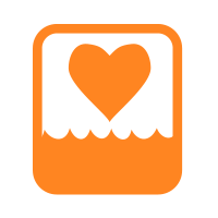 water heart logo
