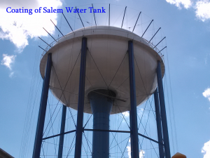 coating salem large water tank